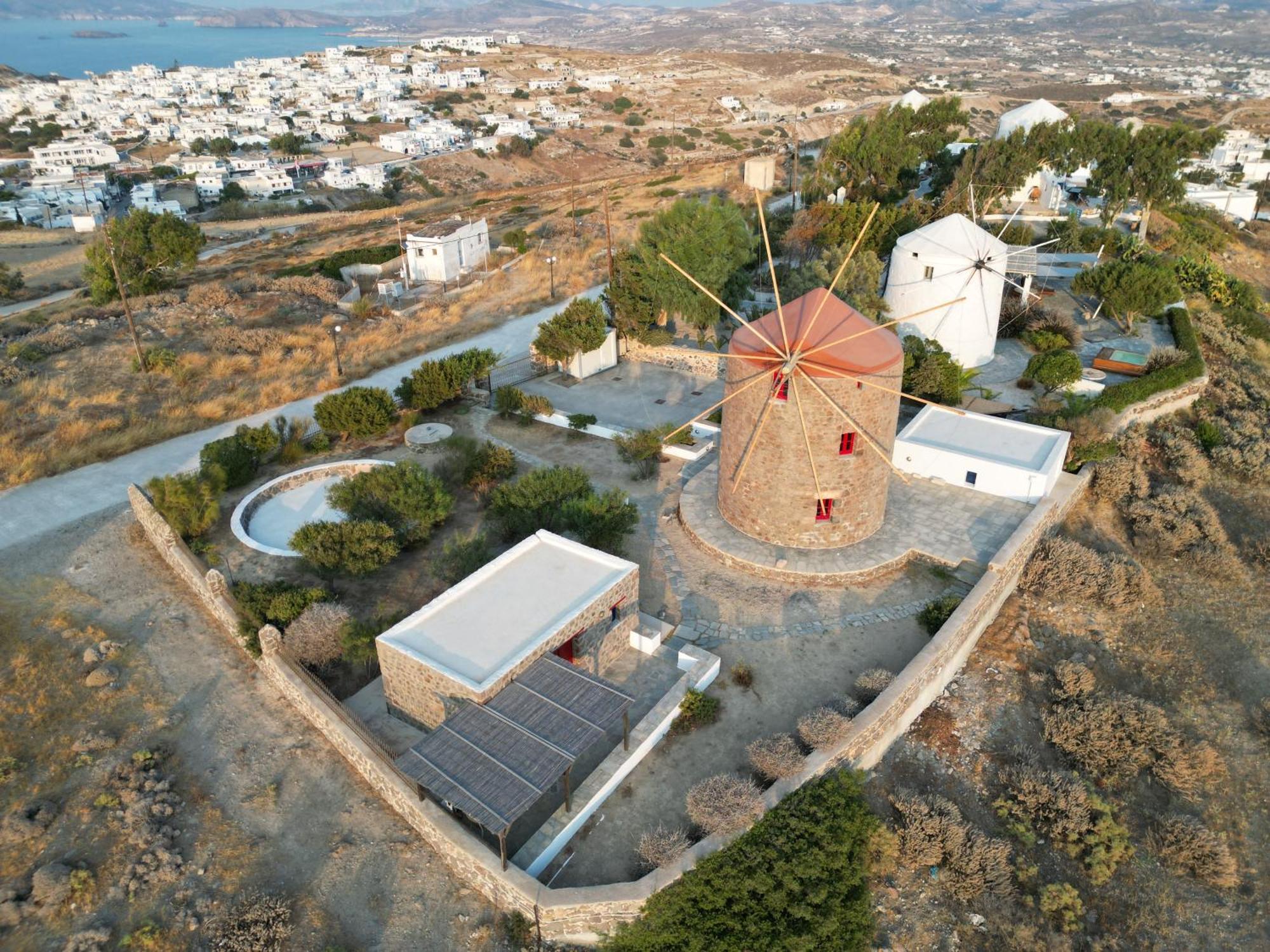 Marketos Windmill And Houses Tripití Exterior foto